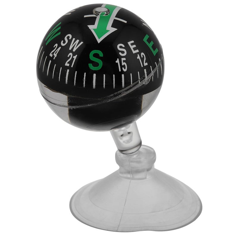38mm Car Dashboard Compass Ball With Suction Cup For Accurate Navigation On Vehicles - Image 2