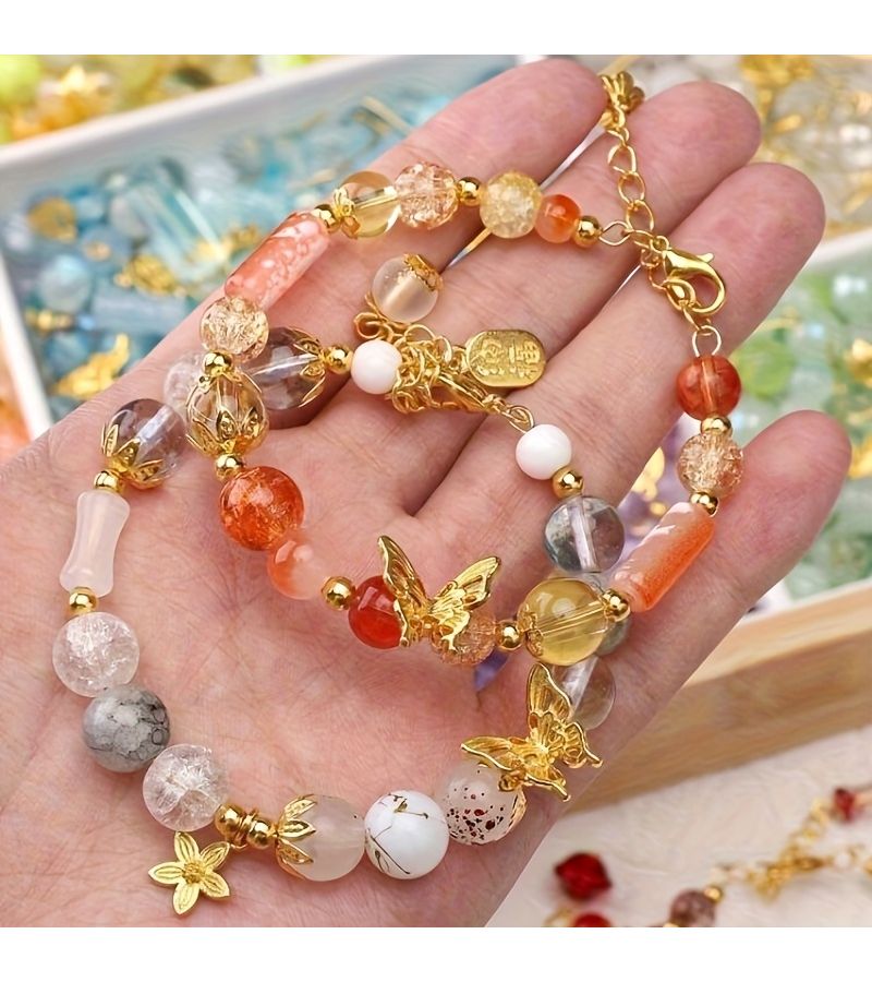Mixed Glass Beads 30g Pack Random Colors for DIY Jewelry Making - Image 5