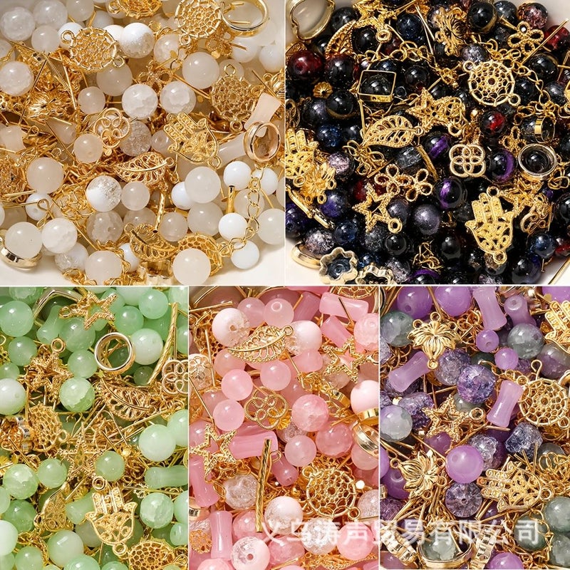 Mixed Glass Beads 30g Pack Random Colors for DIY Jewelry Making - Image 2