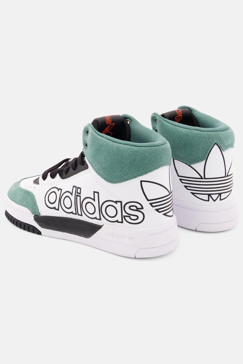 adidas Originals Kids Unisex Drop Step XL Lace Up Shoes, White  - Image 4