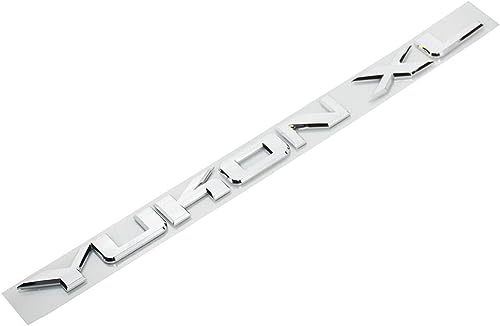 Aimoll 1Pc Yukon XL LiftgateDoor Letter Nameplate Emblem SUV HD Badge Sport Replacement for Yukon Chrome - Image 1