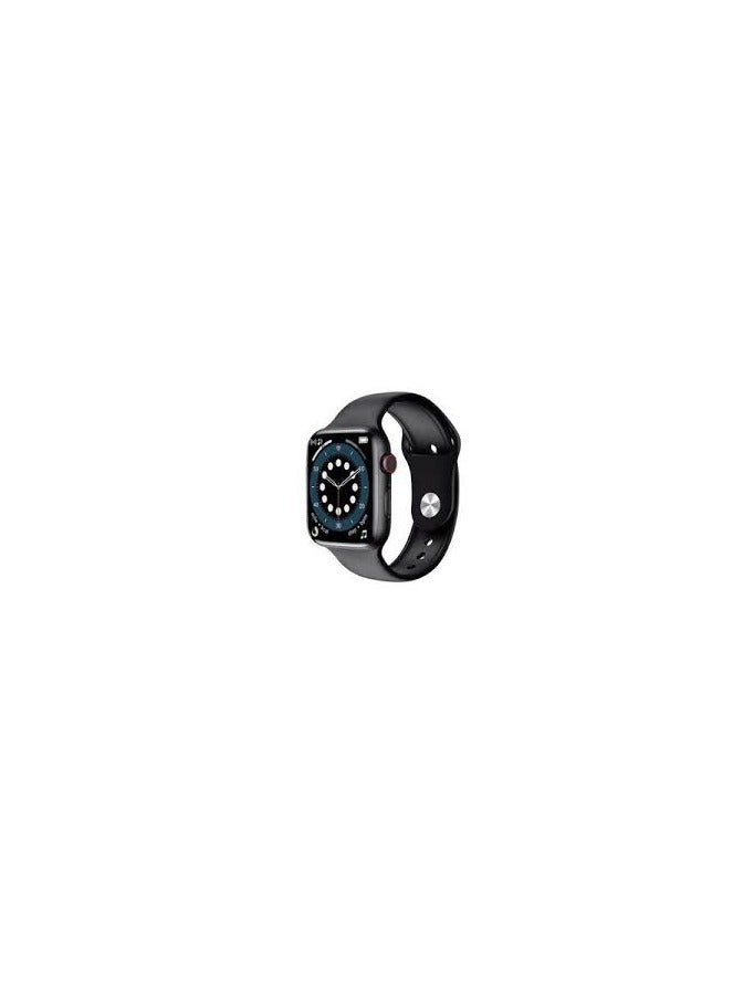 Smart watch, black color  Comes with a battery capacity of 180 mAh  The watch is water and dust resistant  Enjoy a multi-sport experience with the watch  The watch is suitable for men and women - Image 1