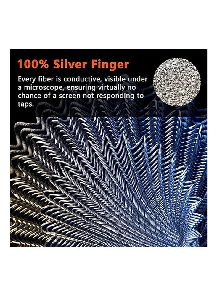 ACEDAYS 2 Pairs Mobile Game Touch Screen Finger Sleeve Super Highly Sensitive Feelers Smooth Operation Sweat Absorbing Odorless Breathable Seamless F Finger Sleeve For Pubg And Much Other Games Play - Image 2