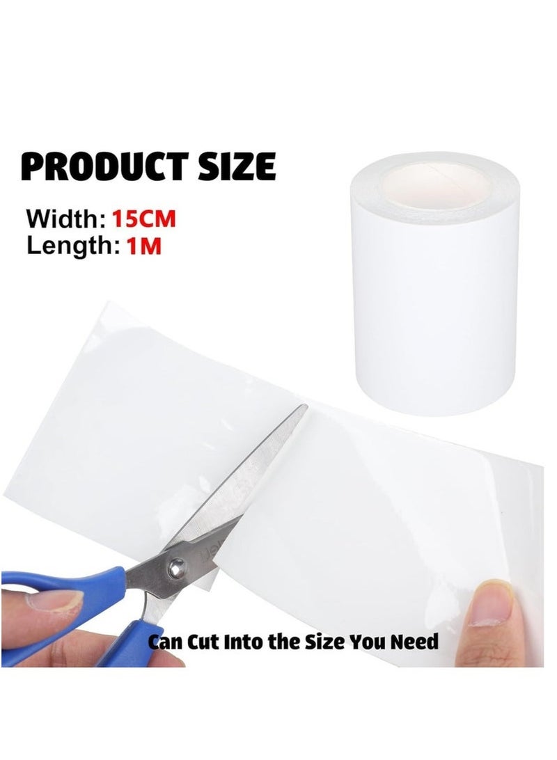 GIFT Self-Adhesive Inflatable Repair Tape, 15CM*1M, Waterproof TPU Patch Kit for Pool, Tent, Tubes, Air Bed  - Image 2