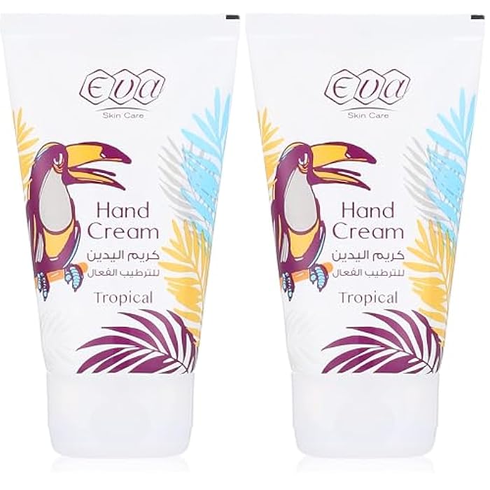 Eva Skin Care Hand Cream Tropical 60ml (Pack of 2) - Image 1