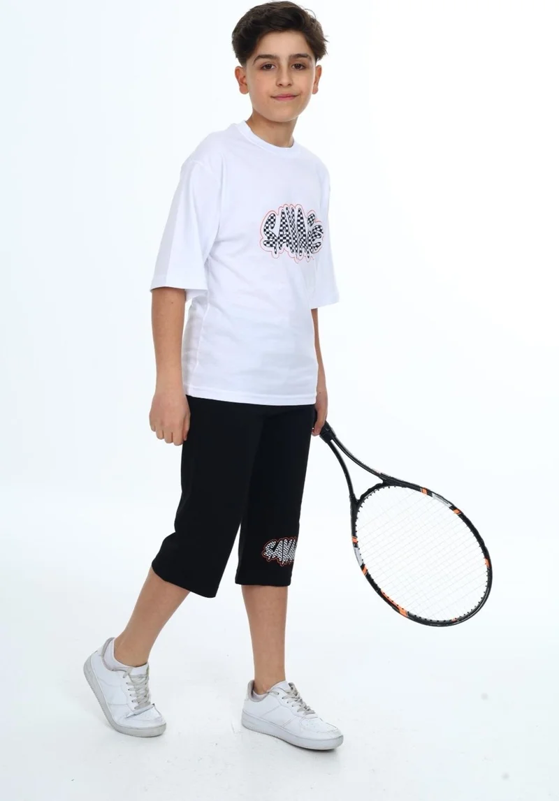 انجلوس جيرلز Boy's Capri Top-Bottom Set LX7111