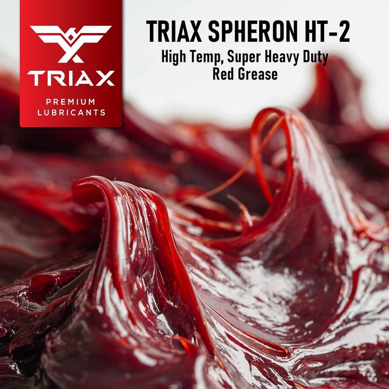 TRIAX Spheron HT-2 Heavy Duty Red Grease - 10 Tube Pack - Image 2