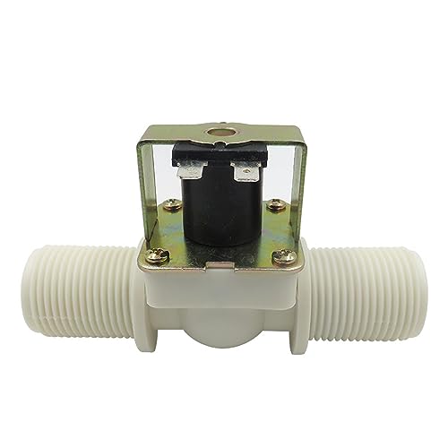 GREDIA 1" DC 12V Solenoid Valve N/C Normally Closed Water Inlet Flow Switch - Image 1