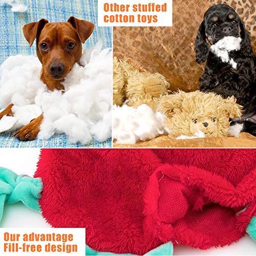 AWOOF 5 Pack Dog Squeaky Toys - No Stuffing, Durable Chew Toy Set for Puppy, Small to Large Dogs - Image 5