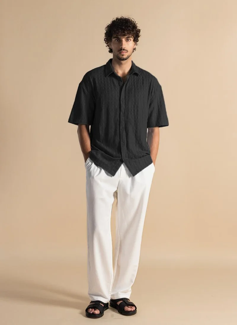 SHAPES TEXTURED COMFORT SHIRT