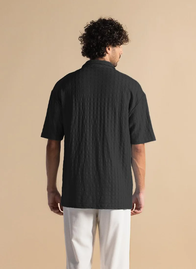 SHAPES TEXTURED COMFORT SHIRT