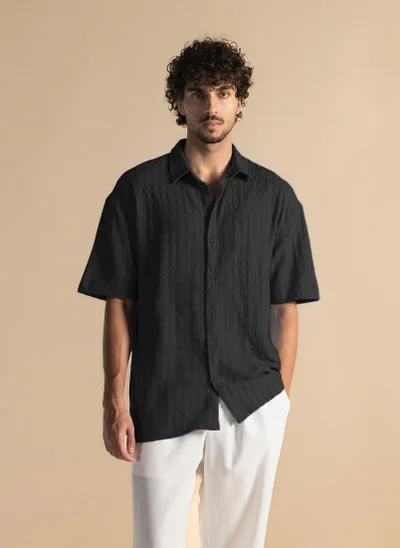 SHAPES TEXTURED COMFORT SHIRT