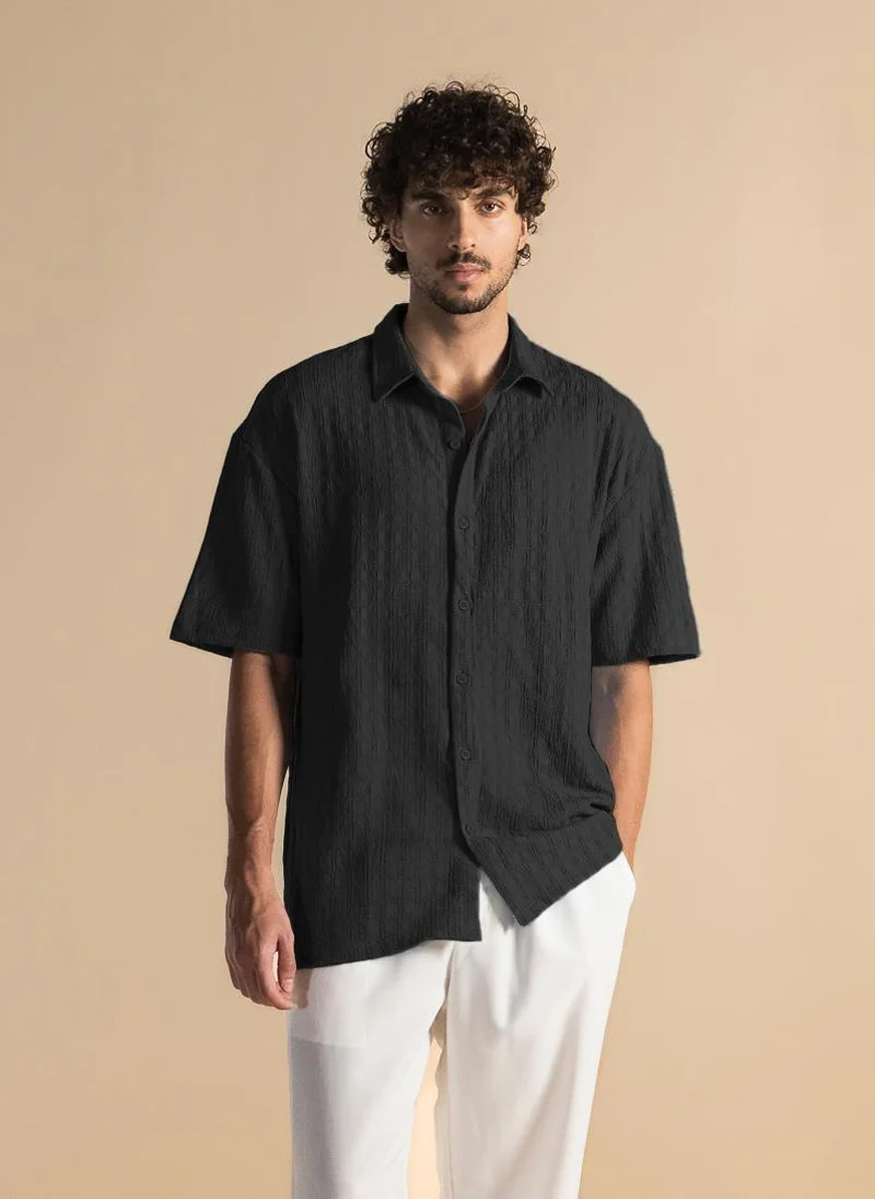 SHAPES TEXTURED COMFORT SHIRT