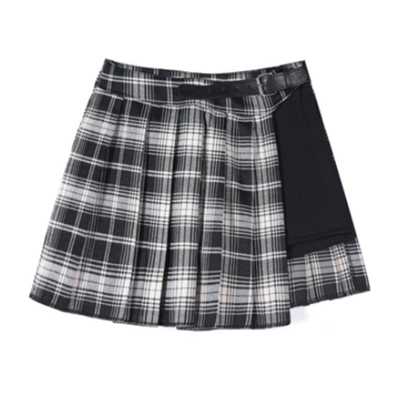 2026 Summer Plaid Pleated Mini Skirt for Women - Image 5