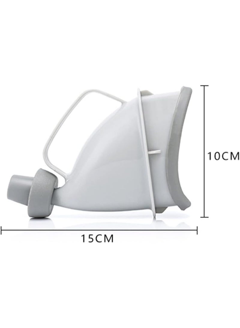 قنية سفر محمولة للرجال والنساء، زجاجة قضاء حاجات طارئة للسيارة والاستخدام الخارجي سهلة التنظيف، مناسبة للرجال والنساء وكبار السن والأطفال للسفر والتخييم والقيادة - Image 3