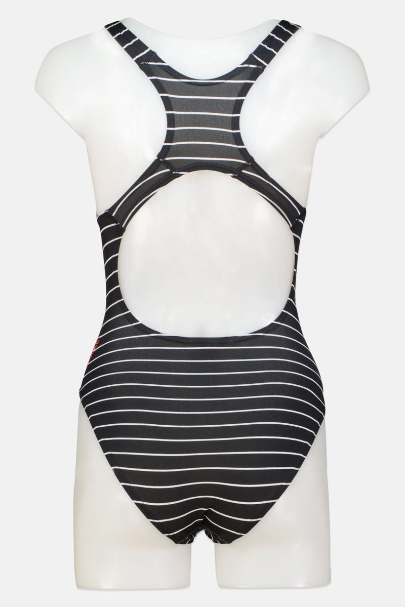 speedo Women Printed Medalist One Piece, Multicolor - Image 2