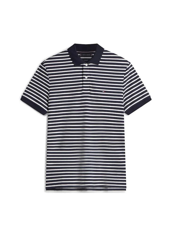 TOMMY HILFIGER  Regular Fit Flag Embroidery Polo Shirt for Men | Best Price UAE