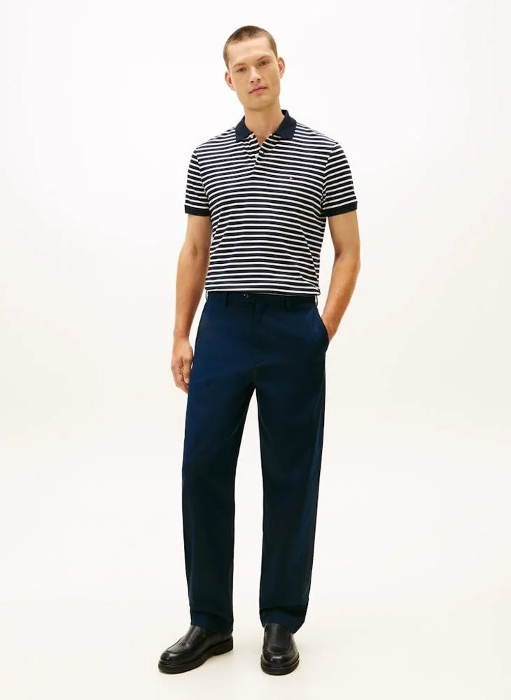 TOMMY HILFIGER  Regular Fit Flag Embroidery Polo Shirt for Men | Best Price UAE