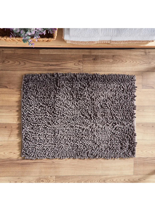 Home Box Scout Patterned Cotton Bath Mat 80 x 50 cm
