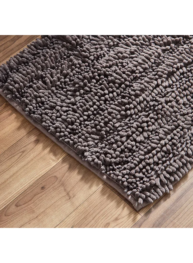 Home Box Scout Patterned Cotton Bath Mat 80 x 50 cm