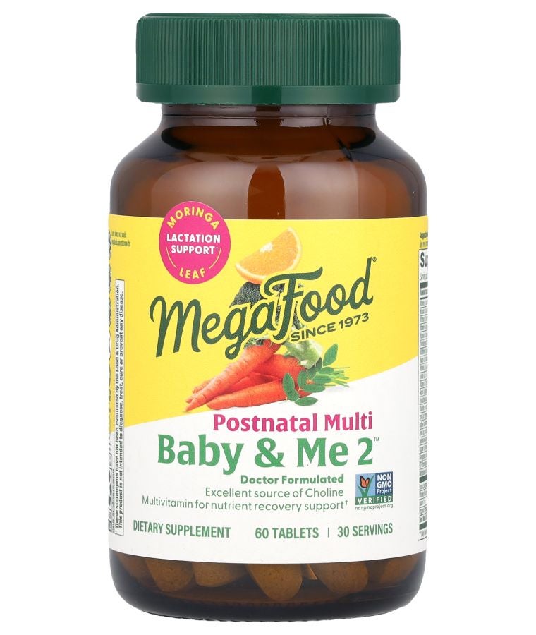 MegaFood Baby & Me 2™ Postnatal Multi 60 Tablets