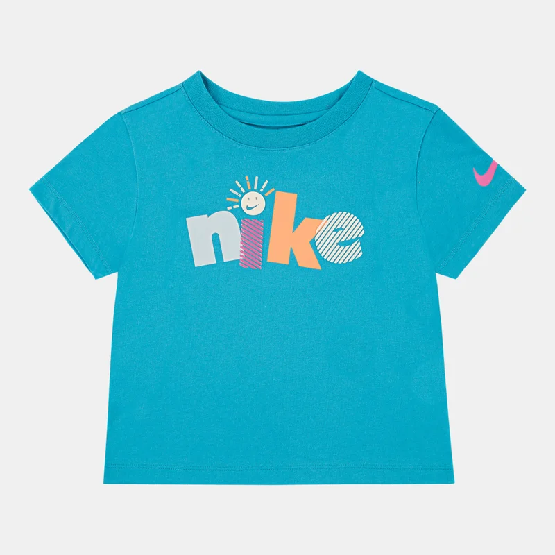Nike Kids' Sunny Swoosh Fashion Graphic T-Shirt