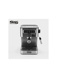 DSP DSP Espresso Machine, Barista Filter Holder Machine with 850 W, 20 Bar Pressure, Coffee Machine with Milk Frother, Double Spout, Removable Drip Grid, 1.6 L Water Tank, Warming Plate (Touch)  - Image 2