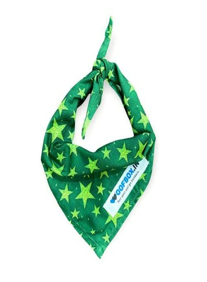 W Brings Stars for Star Dog Bandana/Scarf | This Stunning Gorgeous Design Dog Bandana Scarf is Perfect Styling Accessory for Dogs Large, Medium & Small. One Size Fits All.
