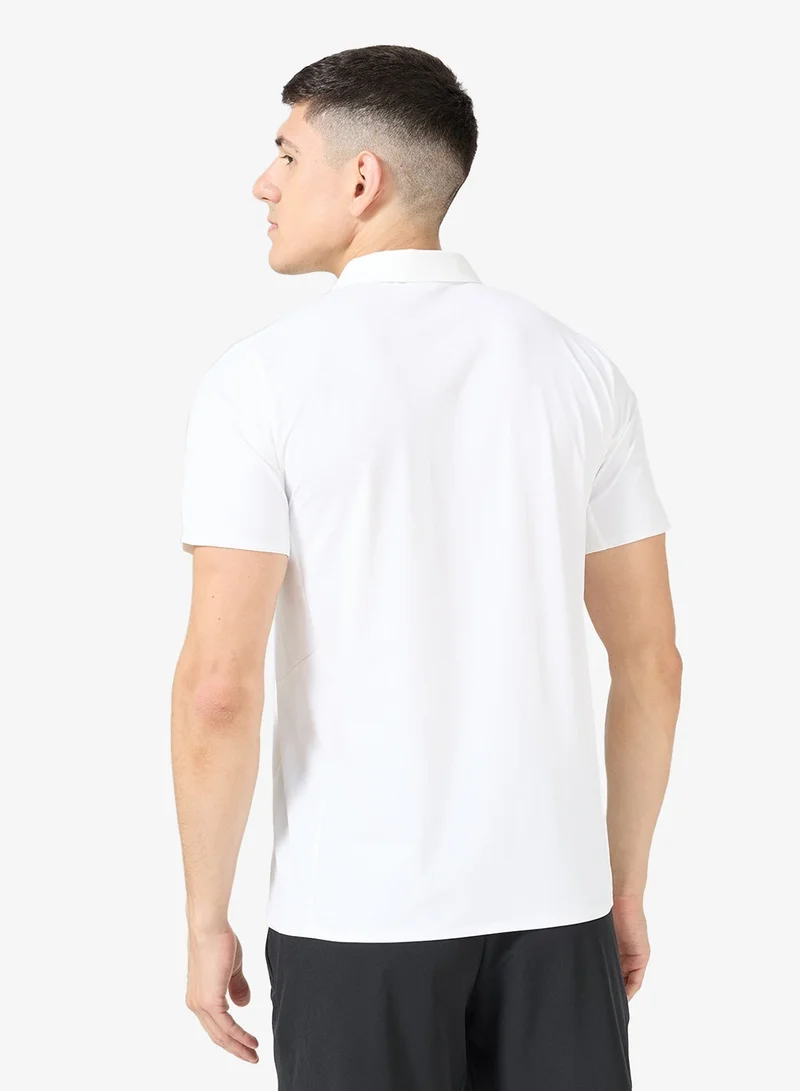 انتا تي شيرت قطار أبيض قصير