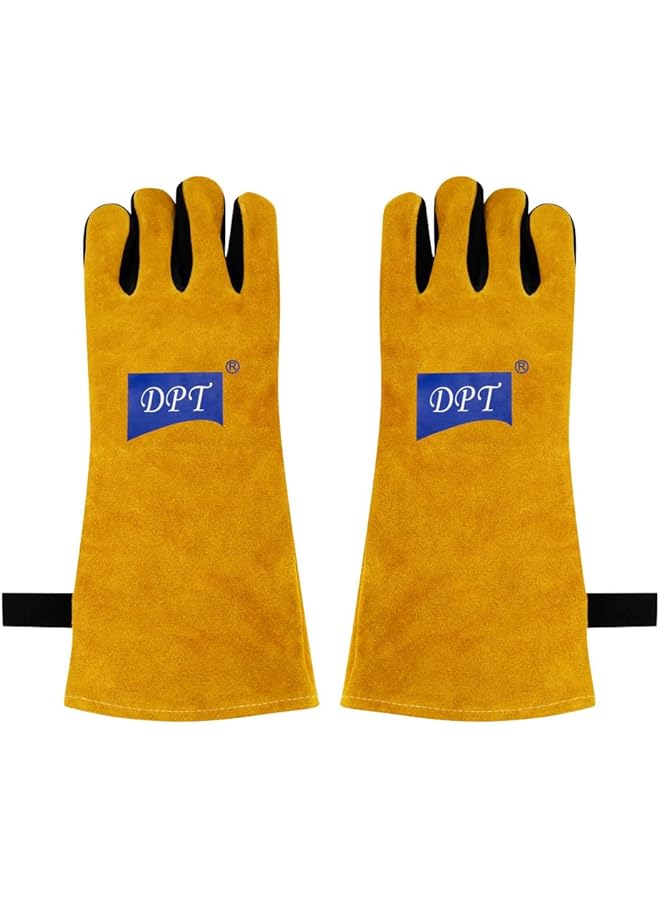 AL SANIDI Hand Gloves Camping Gloves Yellow Size 40 * 14 Cm - Image 1