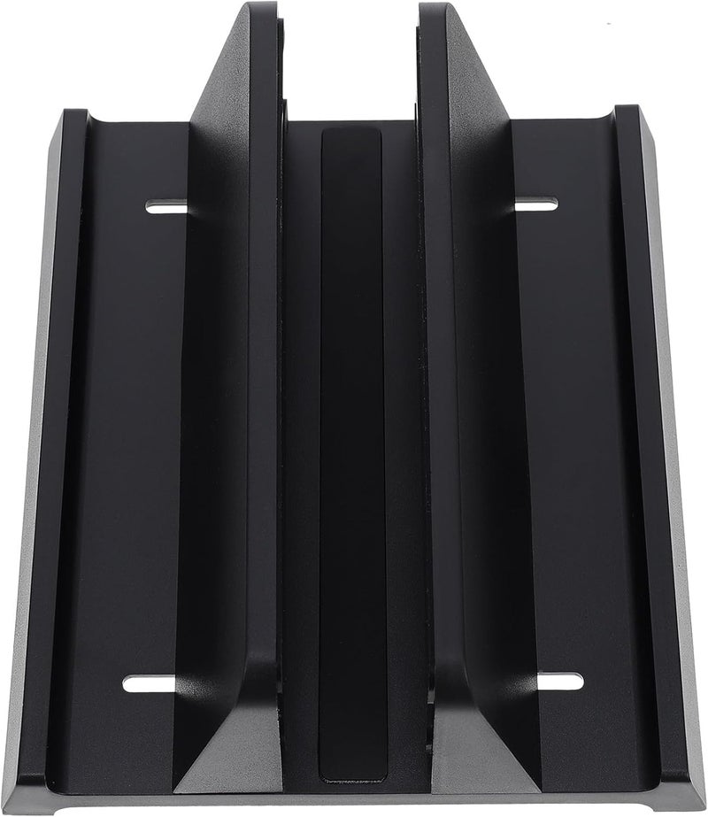 Zerodeko Adjustable Width Abs Holder for Phones and Tablets, Multi-Device Vertical Dock for Office and Home Use, Black - Image 1
