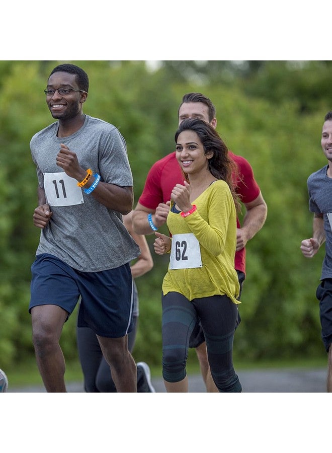 كوبا بلاي مجموعة CupaPlay من 24 قطعة من أساور المعصم السيليكونية التحفيزية للجري، أساور مطاطية مخصصة، جوائز رياضية لسباق الماراثون عبر البلاد، هدايا الحفلات، لوازم الزينة، حقيبة هدايا أعياد الميلاد، الكرنفالات/الفعاليات - Image 5