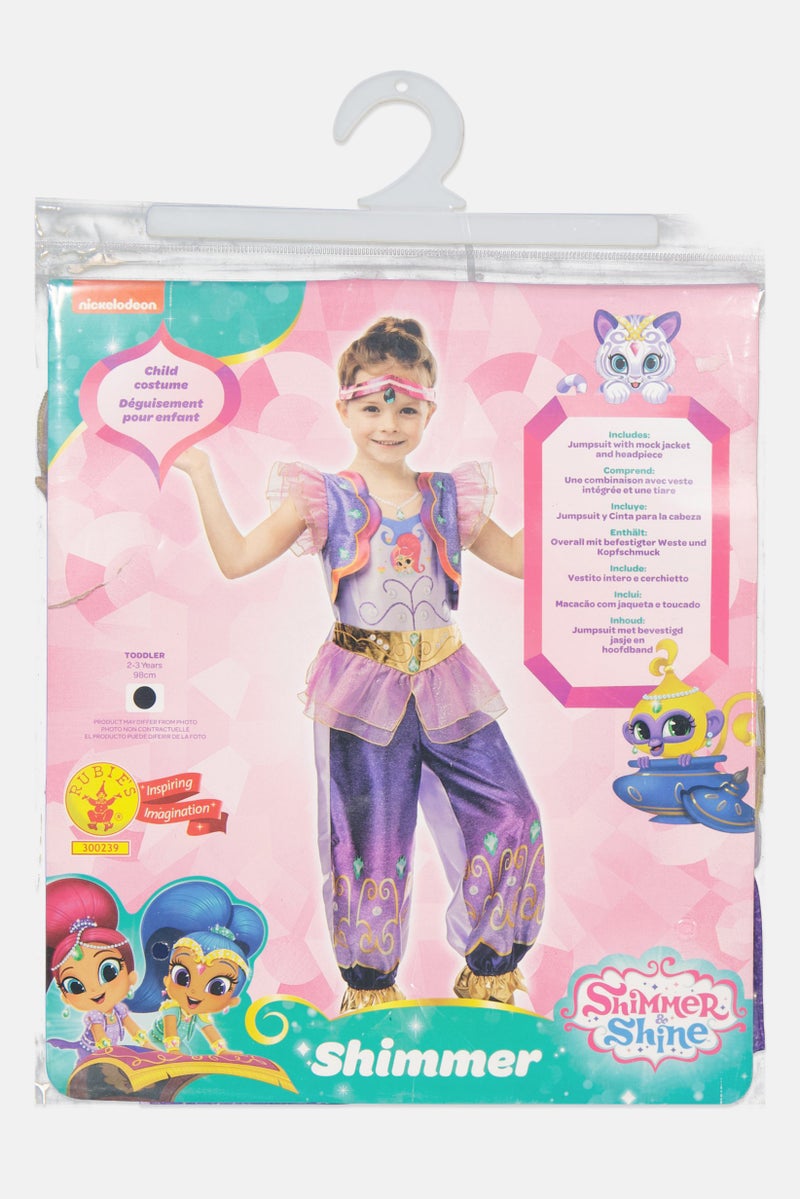 Rubies Nickelodeon Shimmer And Shine  2-3 Years Old Costume, Purple - Image 1