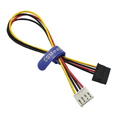 COMeap SATA Power Cable for Hikvision Video Recorder, 4 Pin to SATA Hard Drive HDD Power Adapter 13-in(33cm) (2-Pack) - Image 1