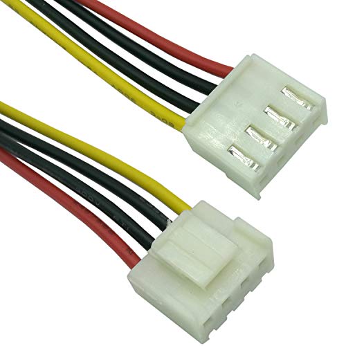 COMeap SATA Power Cable for Hikvision Video Recorder, 4 Pin to SATA Hard Drive HDD Power Adapter 13-in(33cm) (2-Pack) - Image 2