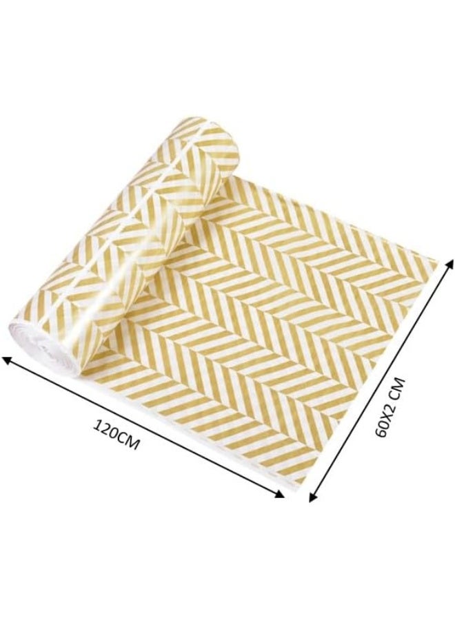 HOME CHOICE 20-Pieces Sheet Sufra Roll, Size 120*120 cm, LD Disposable Printed Premium Sufra Roll, Sufra Roll, Table Cover - Image 4