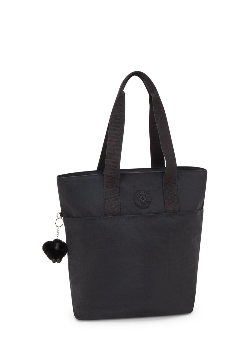 kipling - Hanifa Large Tote With Laptop Compartment Black Noir - Image 1