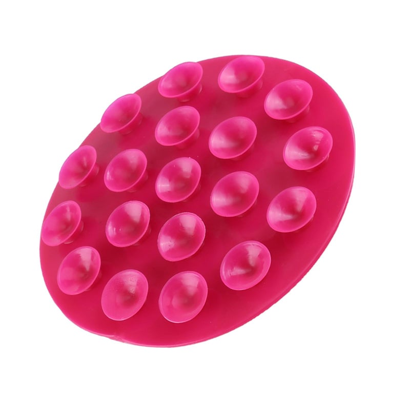 Zerodis Zerodis Creative Children's Tableware Sucker Baby Kids Magic Suction Mat Portable Double-sided Suckers Anti-slip Plate Bowl Cutlery Placemat(Rose Red) - Image 2