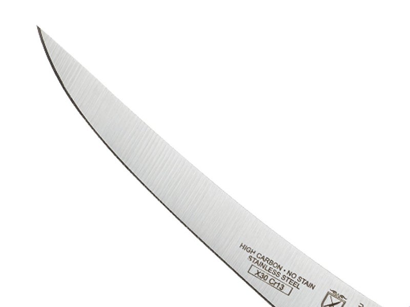 Mercer Culinary Millennia Color Handle Cutlery 6" Curved Boning Knife Purple - Image 2