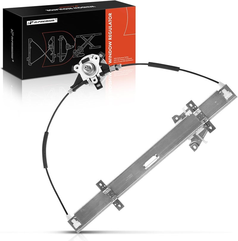 A-Premium Manual Window Regulator Without Motor for Chevrolet Tracker 1999-2004 Front Left Driver Side - Image 1