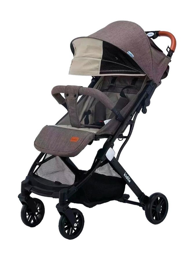 Baby Foldable Stroller With Multiple Recline Position And Adjustable Canopy - Image 1