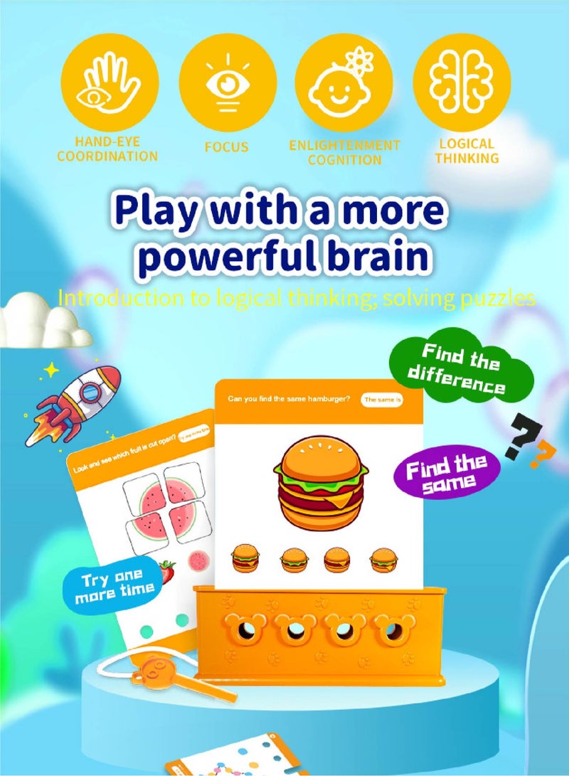 Logic Key Adventure for Kids 3+ | 192 Brain-Boosting Puzzles | Safe & Fun | Trains Focus & Logic Skills | Eid Gift Ready - Image 4