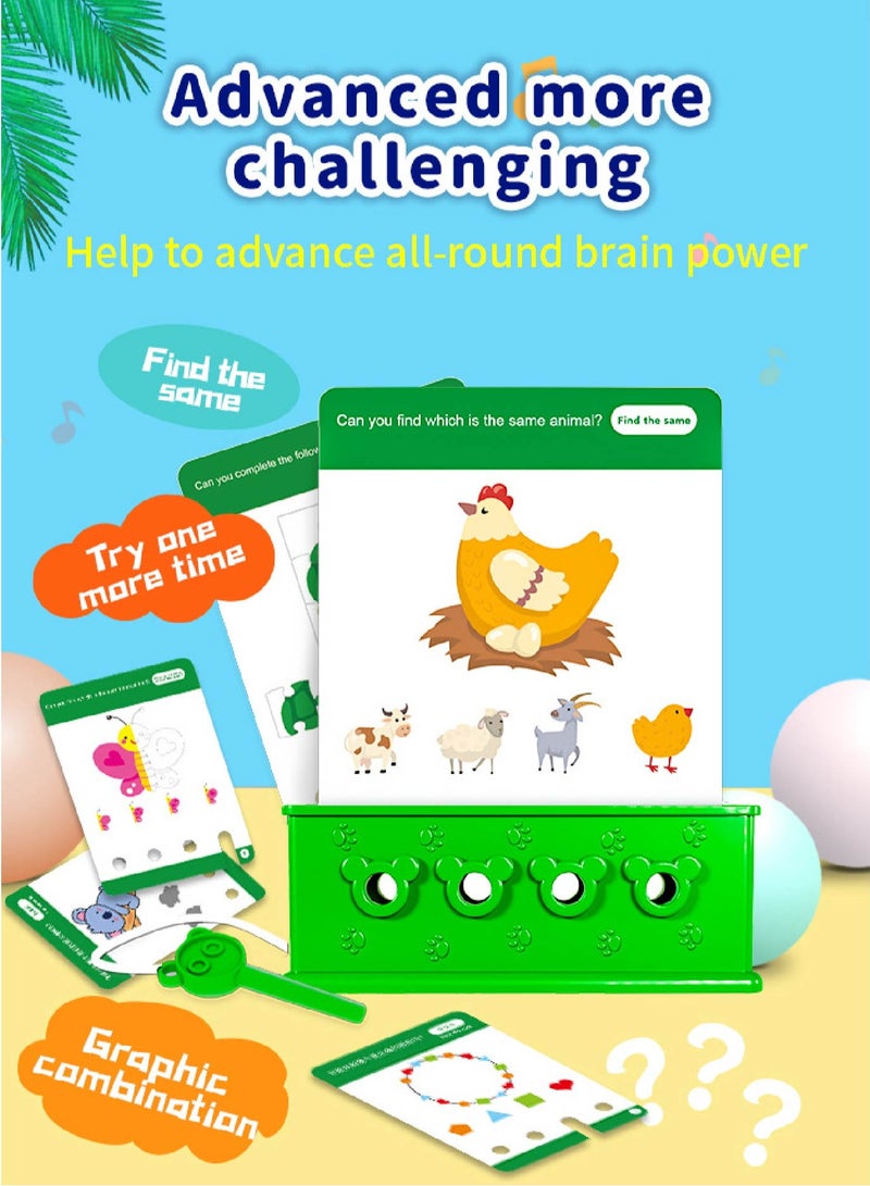 Logic Key Adventure for Kids 3+ | 192 Brain-Boosting Puzzles | Safe & Fun | Trains Focus & Logic Skills | Eid Gift Ready - Image 5