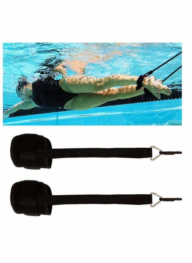 KASTWAVE Swim Ankle Strap Stationary Swimmer Swim Lap Swim Training Leash - Image 5