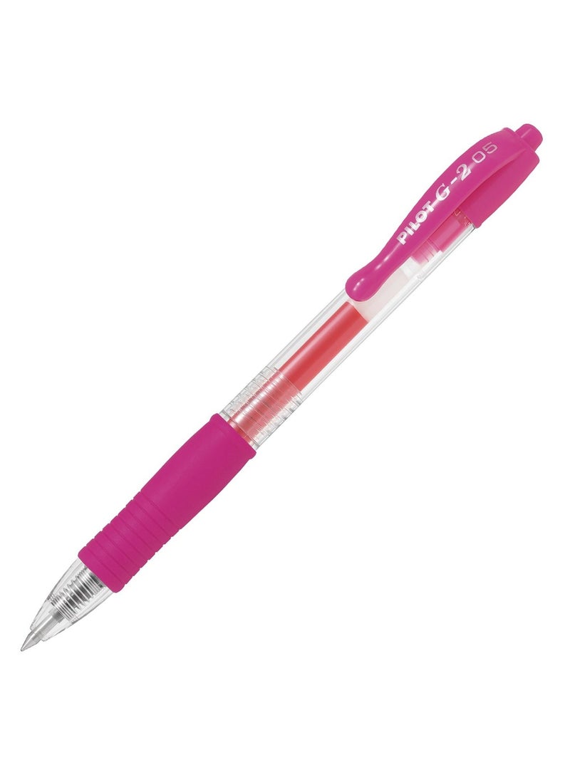 PILOT قلم جيل G2-0.5 وردي - Image 1