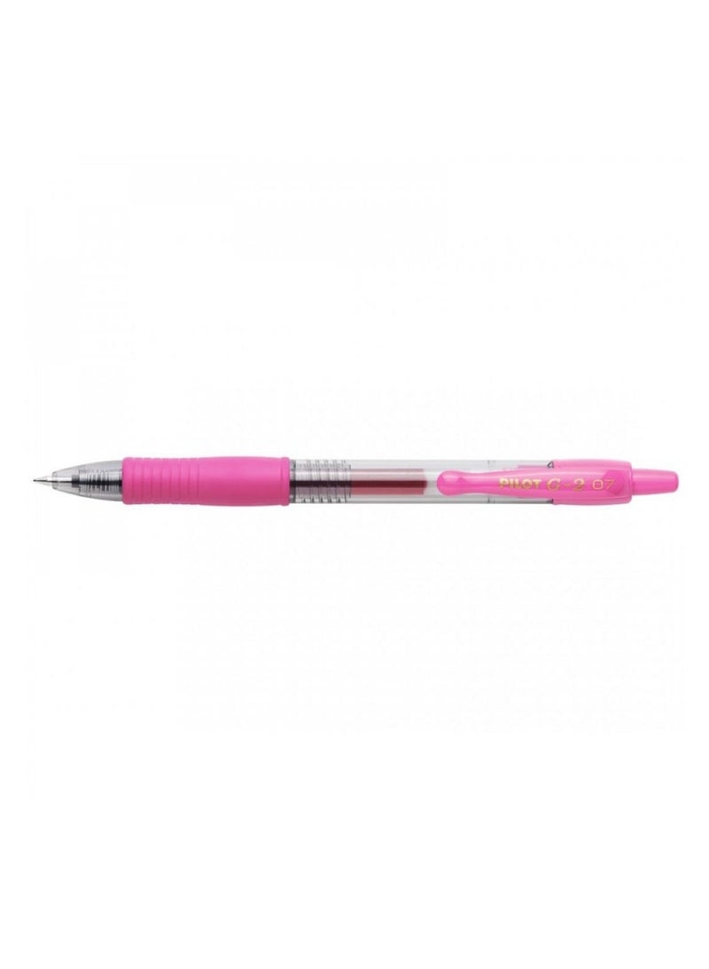 PILOT قلم جيل G2-0.5 وردي - Image 2