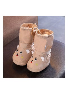 Loquat Suitable For Baby Warm And Comfortable Cotton Shoes 