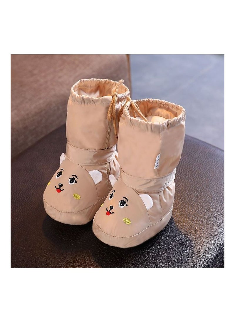Loquat Suitable For Baby Warm And Comfortable Cotton Shoes 