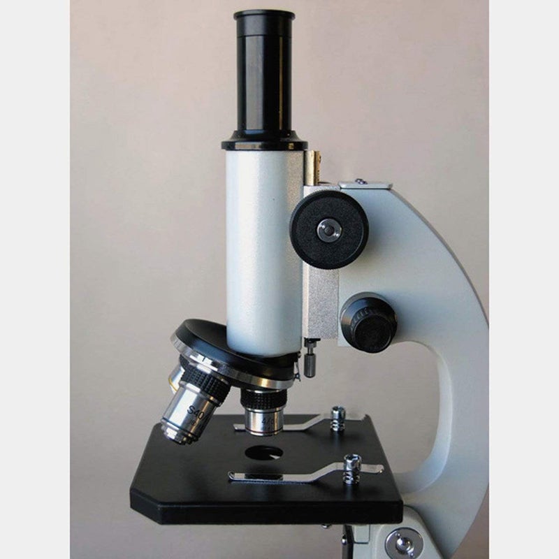 AmScope AmScope M60CABSPB10WM Beginner Microscope Kit Mirror Illumination WF10x and WF20x Eyepieces 40x1000x Magnification Includes Case 5 Blank Slides 5 Prepared Slides and Book  - Image 5