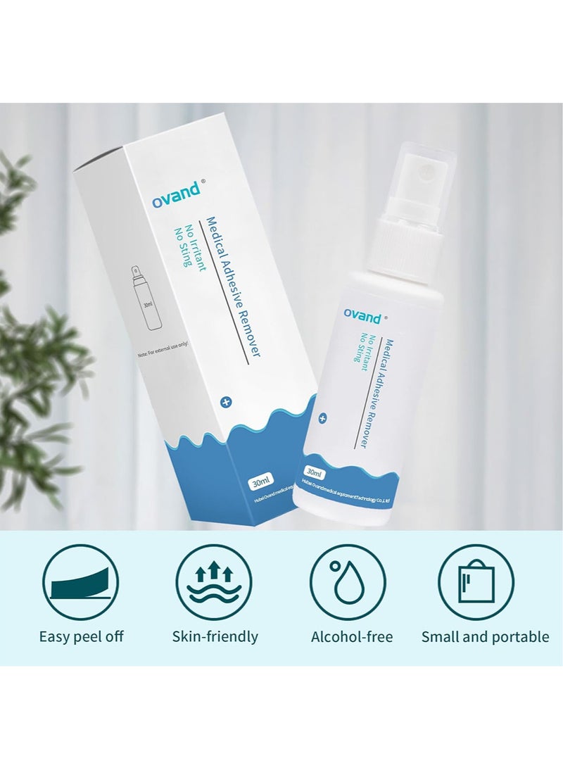 ovand 30ml Medical Adhesive Remover Spray, No-Sting Ostomy Adhesive Remover Spray, Adhesive Remover for Skin, Ostomy, Mastectomy, Adhesive Tape - Image 5